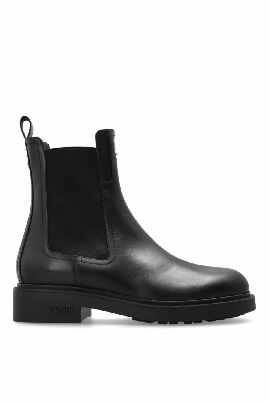 Fendi BLACK Chelsea boots Filo
