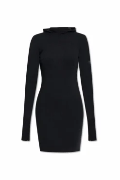 Fendi BLACK Dress with hood