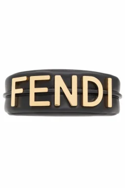 Fendi BLACK 'Fendigraphy Mini’ shoulder bag