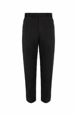 Fendi BLACK Pants with Logo