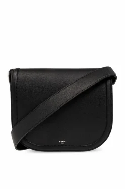 Fendi BLACK ‘Roma Chiodo’ shoulder bag