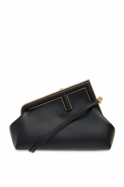 Fendi BLACK ‘Small First’ shoulder bag