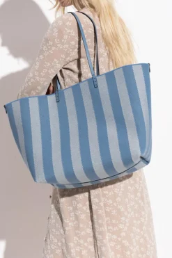 Fendi BLUE Bag Roll Large type shopper