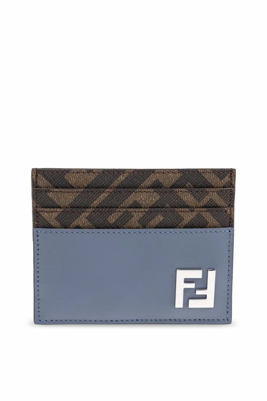 Fendi BLUE Card holder with logo