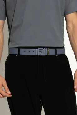 Fendi BLUE Double-sided belt