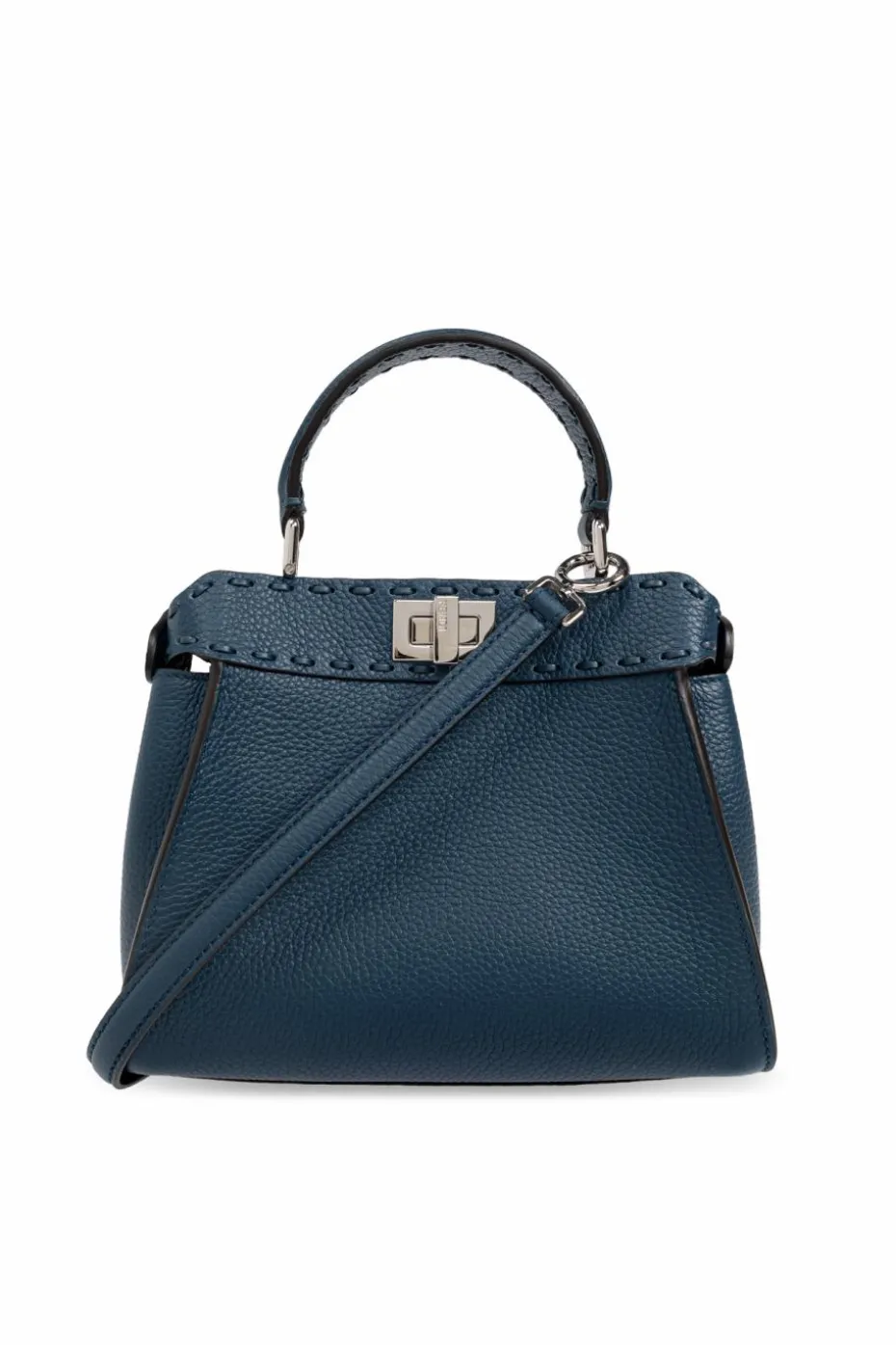 Fendi BLUE Handbag 'Peekaboo Mini'
