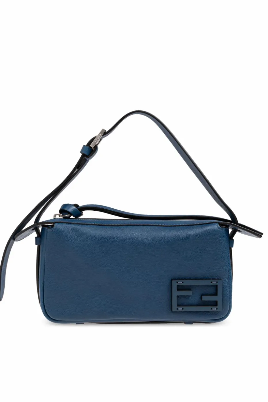 Fendi BLUE Leather shoulder bag ‘Smiply Fendi Mini’