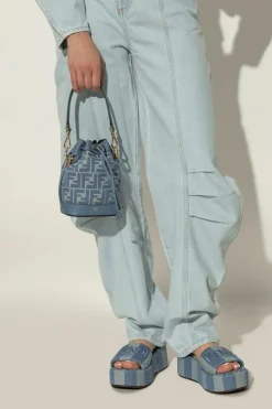 Fendi BLUE Shoulder bag