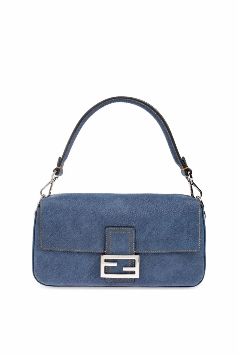 Fendi BLUE Shoulder bag "Baguette Medium"