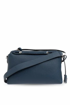 Fendi BLUE Shoulder bag By The Way Selleria Medium