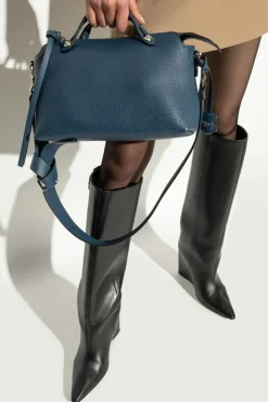 Fendi BLUE Shoulder bag By The Way Selleria Medium