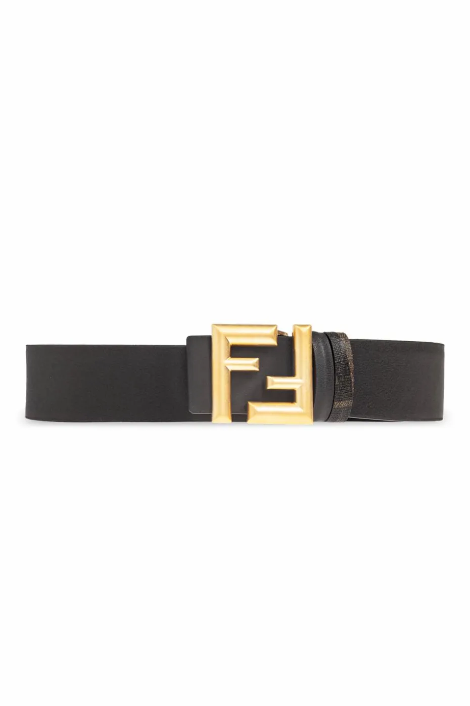 Fendi BROWN Double-sided belt