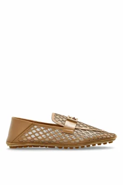 Fendi BROWN Leather loafers