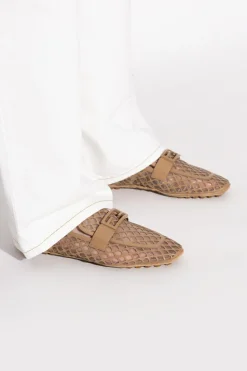 Fendi BROWN Leather loafers