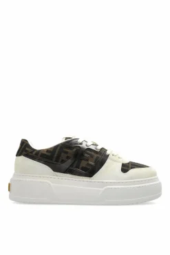 Fendi BROWN Platform sneakers