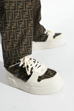 Fendi BROWN Platform sneakers