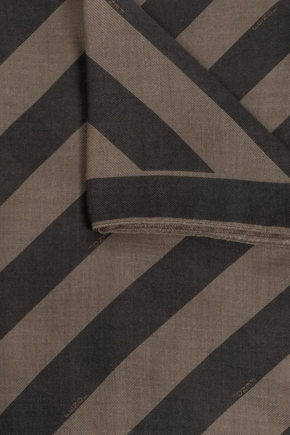 Fendi BROWN Scarf with logo