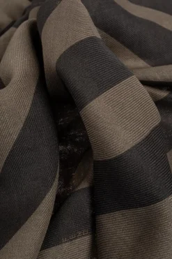 Fendi BROWN Scarf with logo