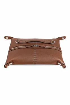 Fendi BROWN Shoulder bag `Siesta Small`