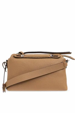 Fendi BROWN Shoulder bag By The Way Selleria Medium
