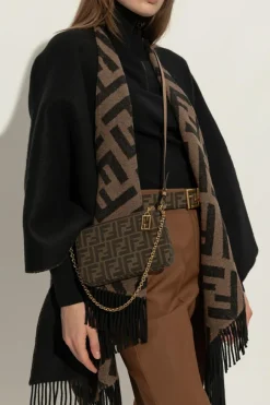 Fendi BROWN Shoulder bag "Baguette"