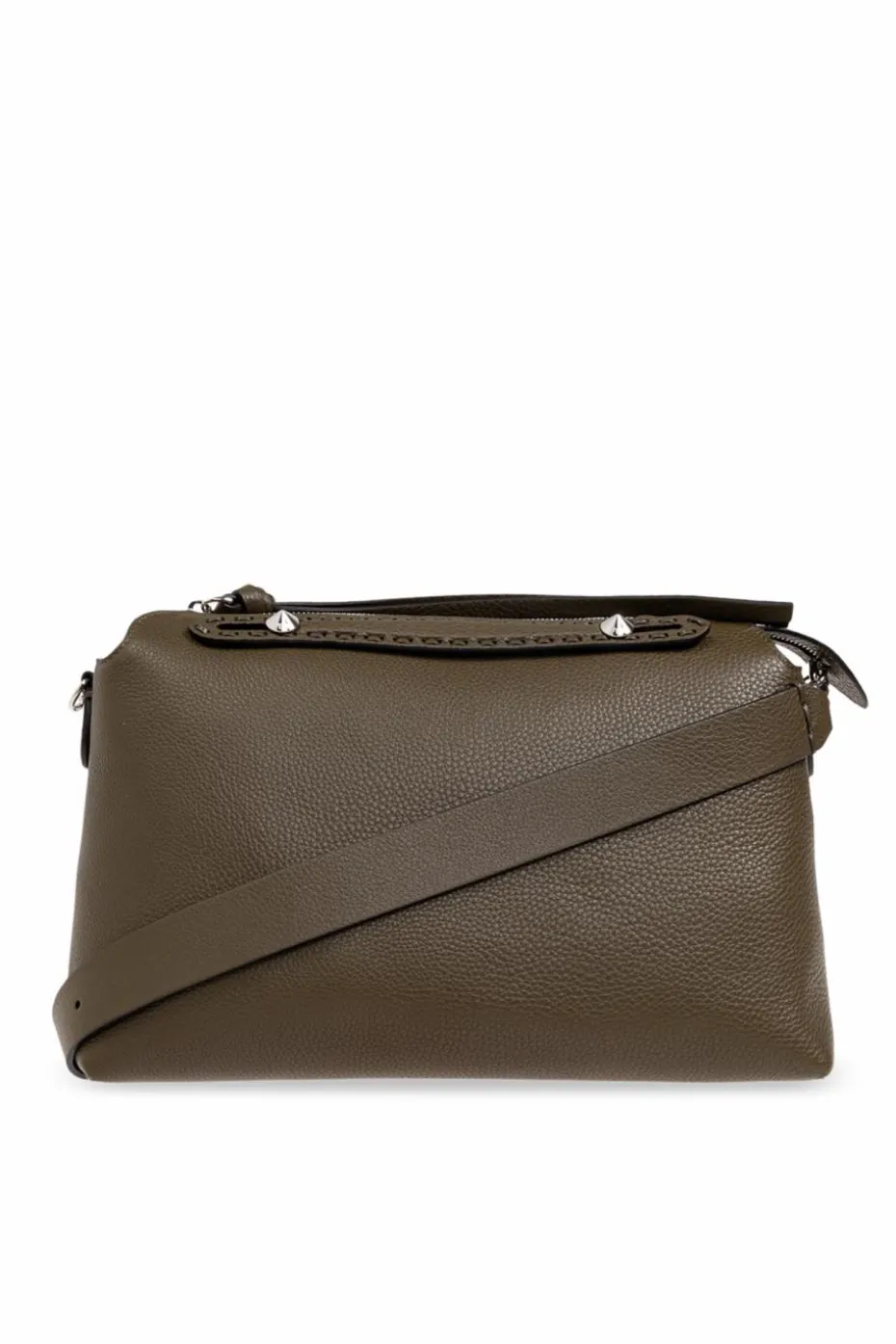 Fendi BROWN Shoulder bag By The Way Selleria Large