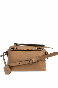 Fendi BROWN Shoulder bag By The Way Selleria Mini