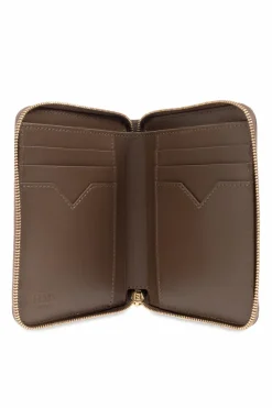Fendi BROWN Wallet with logo