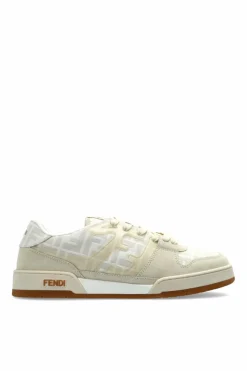 Fendi cream "Fendi Match" sports shoes