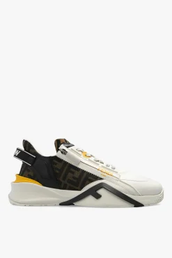 Fendi cream āFlowā sneakers