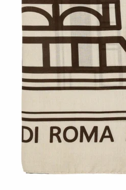 Fendi cream Scarf with logo