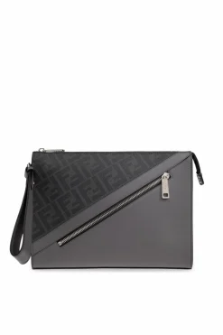 Fendi GREY Handbag Diagonal