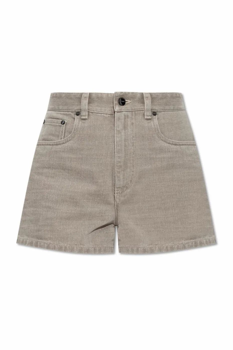 Fendi GREY Logo shorts