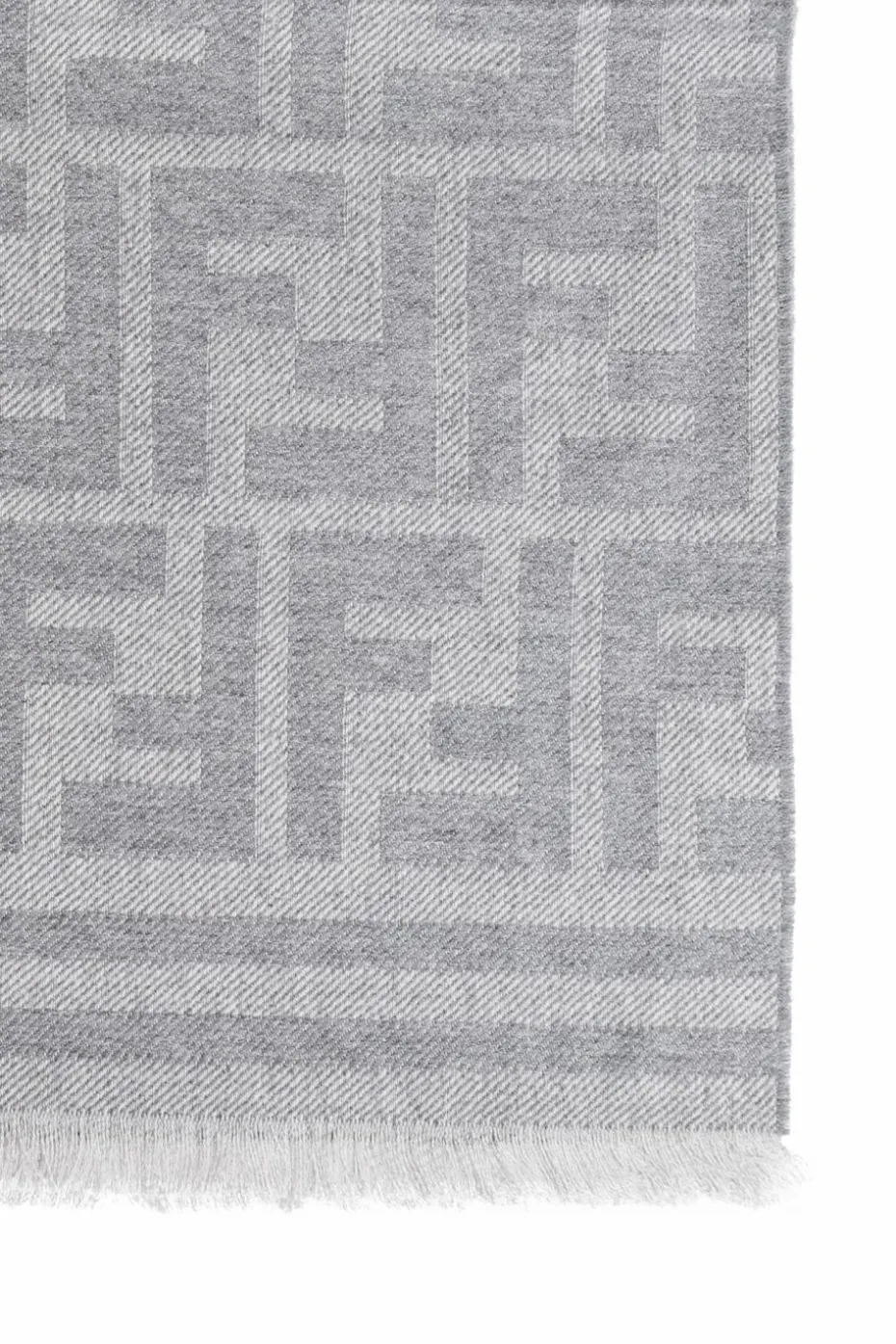 Fendi GREY Wool scarf