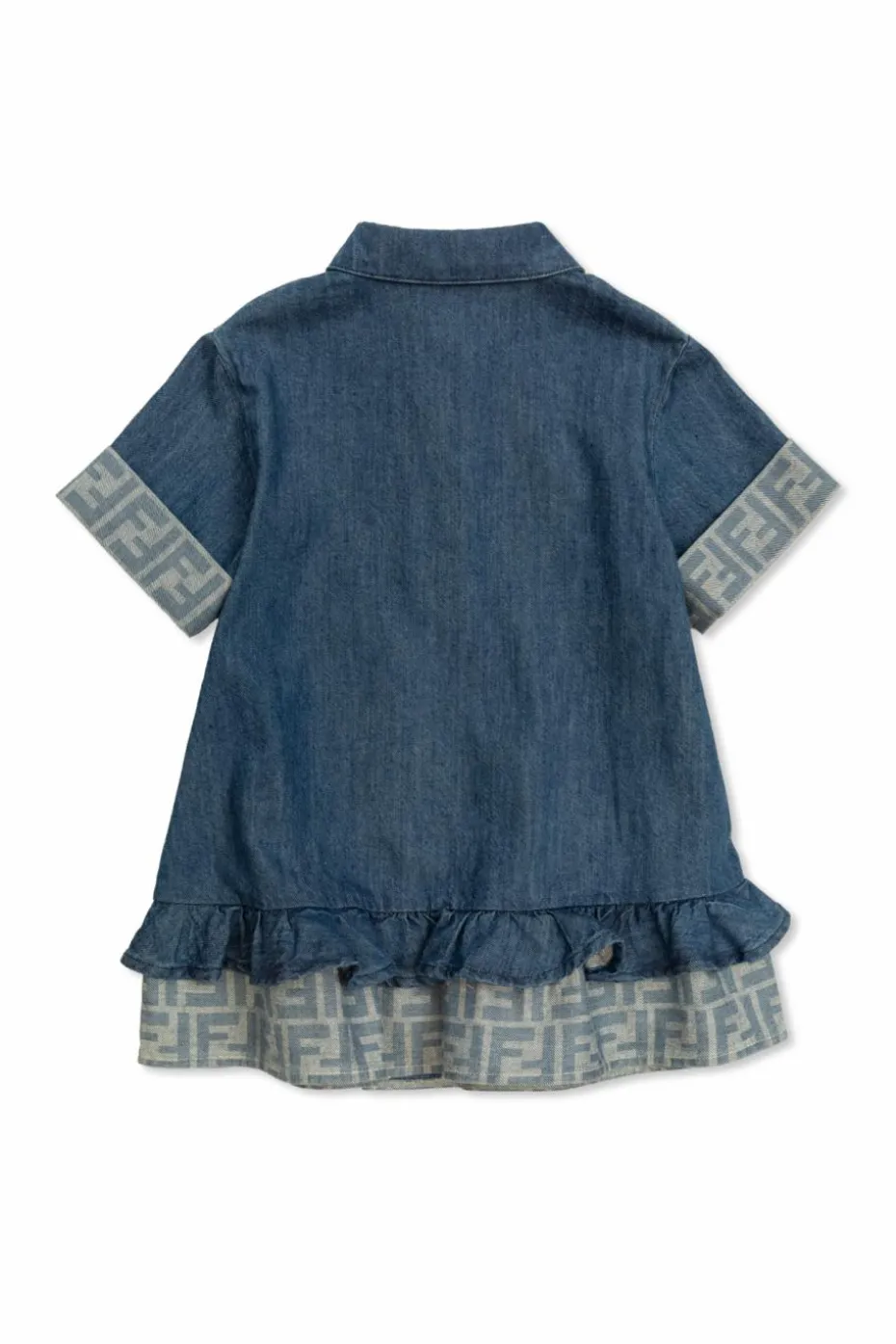 Fendi Kids BLUE Denim dress