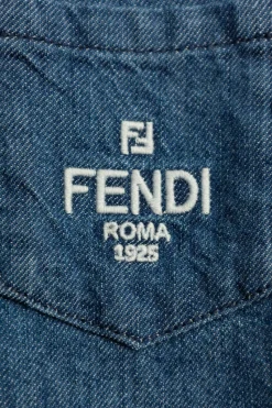 Fendi Kids BLUE Denim dress