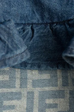Fendi Kids BLUE Denim dress