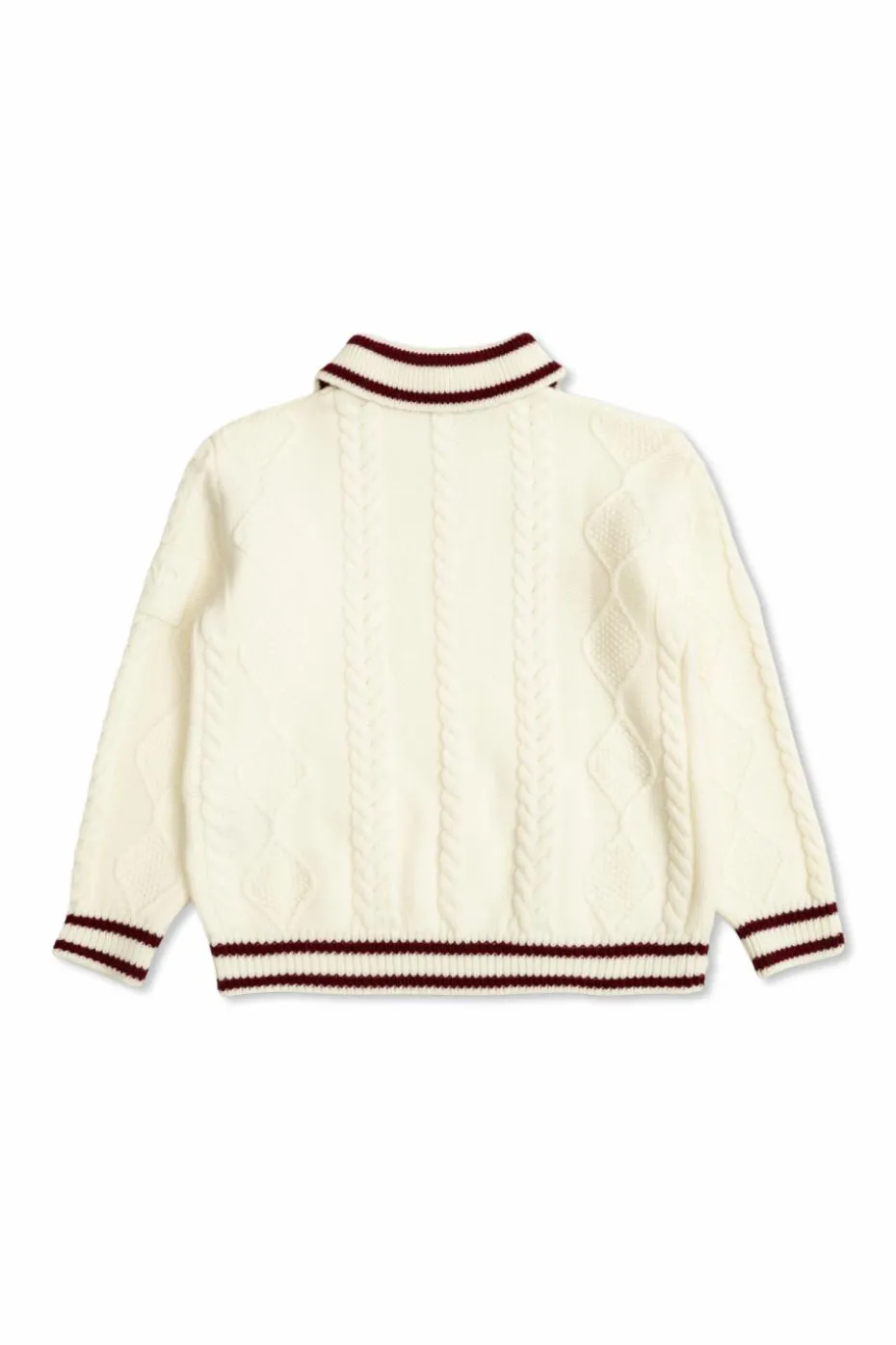 Fendi Kids cream Wool sweater