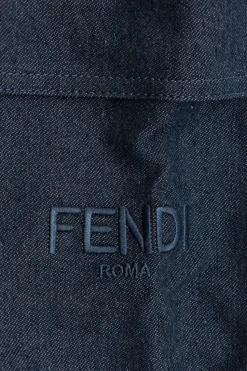 Fendi Kids GREY Cargo joggers