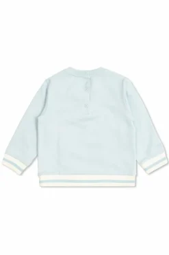 Fendi Kids light blue Sweatshirt with print
