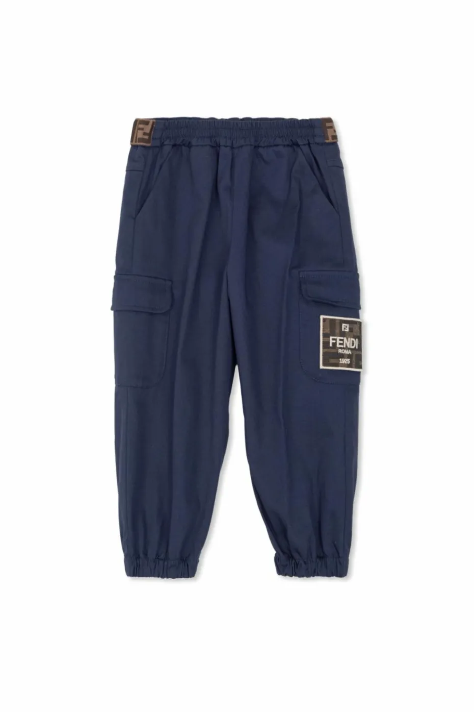 Fendi Kids NAVY BLUE Cargo pants