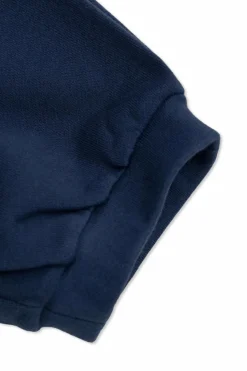 Fendi Kids NAVY BLUE Sweatpants with embroidered logo
