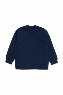 Fendi Kids NAVY BLUE Sweatshirt with colorful print