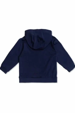 Fendi Kids NAVY BLUE Sweatshirt with logo