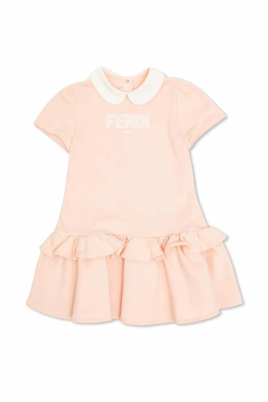 Fendi Kids PINK Dress with ruffle