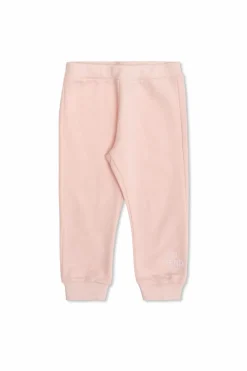 Fendi Kids PINK Sweatpants with embroidered logo