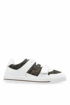 Fendi Kids WHITE Sneakers with logo