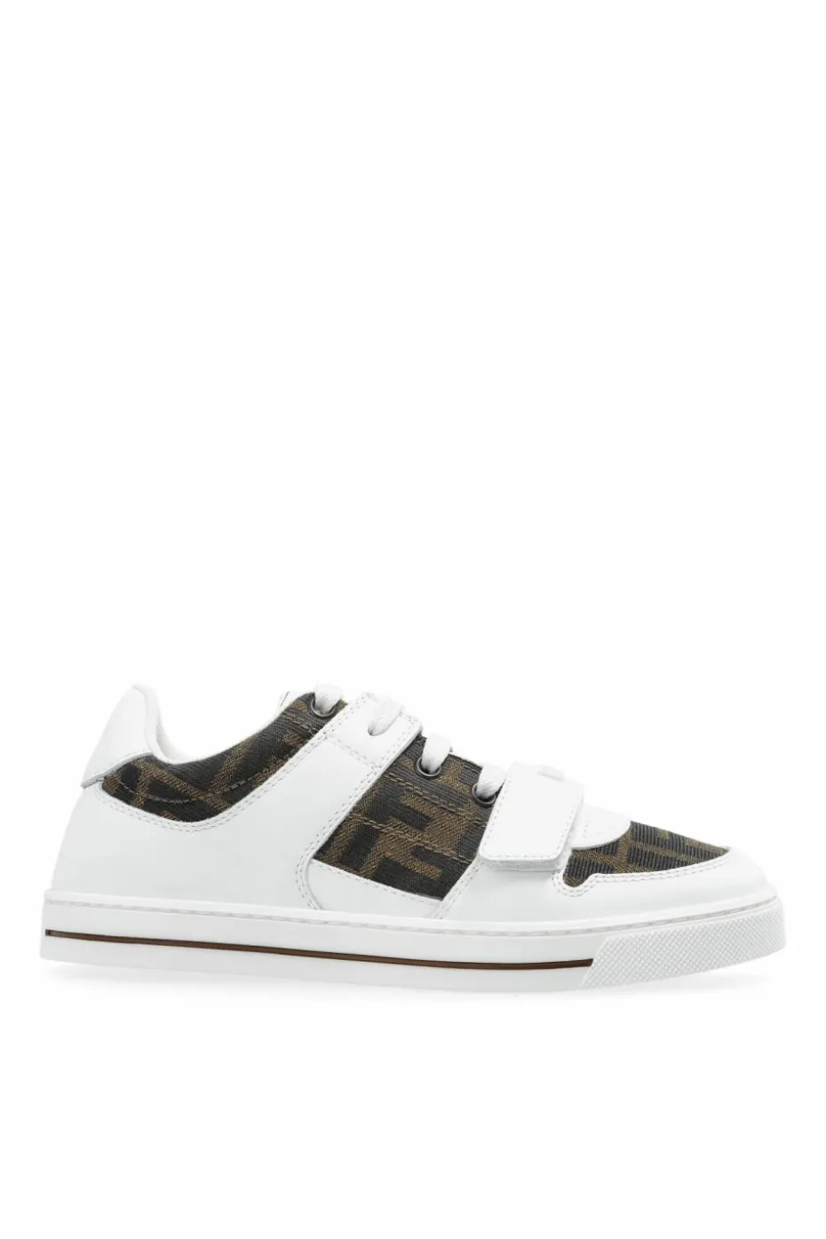 Fendi Kids WHITE Sneakers with logo