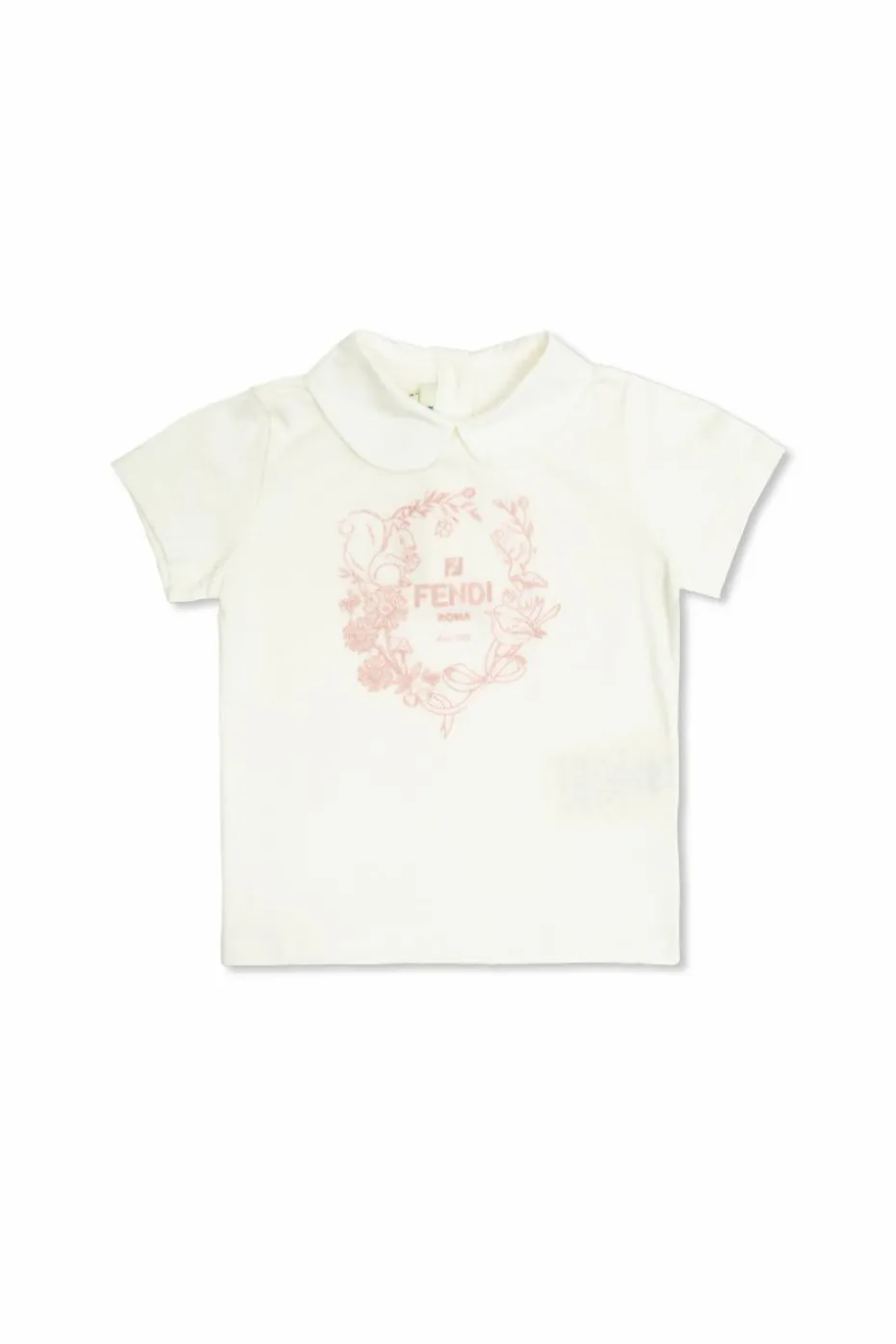 Fendi Kids WHITE T-shirt with logo