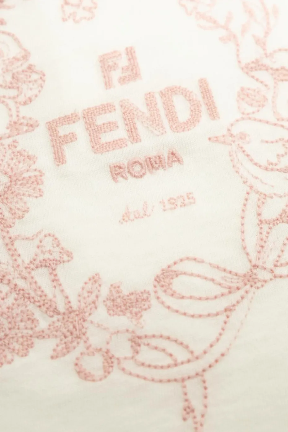 Fendi Kids WHITE T-shirt with logo